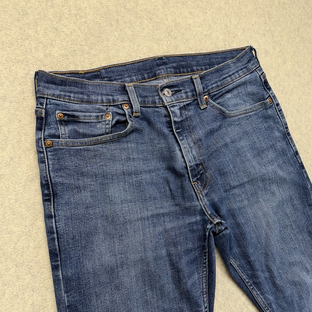 Levi's 511 Slim Fit Jeans Men's 32x30 Blue Stretch Denim Medium Wash - Picture 2 of 11